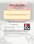 Spirit of Halloween, Barbarian: Path of Nightmares