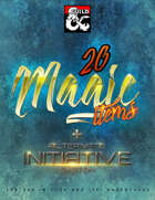 20 Magic Items/Alternate Initiative System Bundle