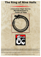 The Ring of Nine Hells REVISED