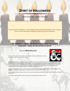 Spirit of Halloween, Sorcerer: Hallowed Origins