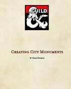 Creating City Monuments
