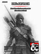 ART001HD Male Wood Elf Ranger Stock Art (Hand Drawn)