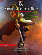 Kardiff's Tattered Notes (Fantasy Grounds)