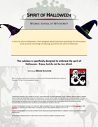 Spirit of Halloween, Wizard: School of Witchcraft