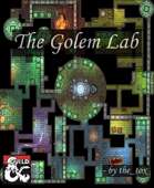 Dungeon battle map (The Golem Lab)