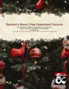 Xhango's Magic Item Christmas Catalog