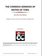 Common Sermons of the Deities of Toril