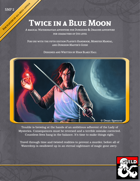 Twice in a Blue Moon
