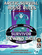 Arctic Survival House Rules for Icewind Dale (Fantasy Grounds)