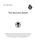 CCC-DWB-TMG-1 The Mournful Golem