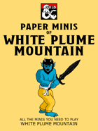 Paper Minis of White Plume Mountain