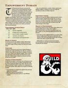Divine Domain: Empowerment Domain