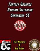 Fantasy Grounds Random Spellbook Generator 5E