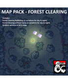 Forest Clearing Battlemap