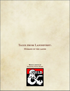 Tales of Landhurst: the Humans of the land