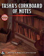 Tasha's Corkboard of Notes