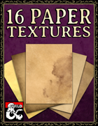 16 Paper Textures w/ Stained Variants