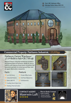 Eberron Realty Company: Factory Warehouse Battle Map