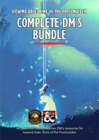 Icewind Dale: Rime of the Frostmaiden Complete DM's Bundle (maps, guides, cheatsheets and more) (Fantasy Grounds)