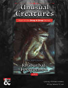 Drag & Drop: NPC Options - Unusual Creatures #4