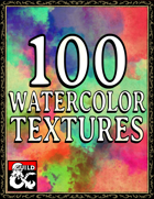 100 Watercolor Textures - Splashes, Stains, and Spills for Layouts!