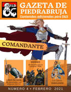 Gazeta de PiedraBruja: Comandante -Nueva Clases de Personaje Jugador para Dungeons and Dragons 5e en Español