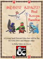 Story Award - Find Kercpa Familiar