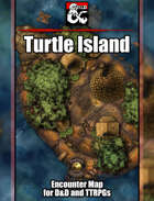 Turtle Island Battlemap w/Fantasy Grounds support - TTRPG Map