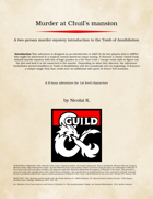 Murder at Chuil's Mansion