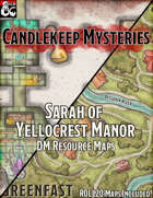 Candlekeep Mysteries Maps - Sarah of Yellowcrest Manor