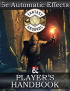 5E Automatic Effects - Player’s Handbook (Fantasy Grounds)