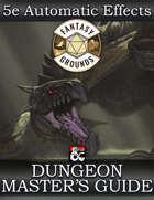 5E Automatic Effects - Dungeon Master's Guide (Fantasy Grounds)