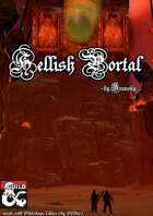 Animated hellish portal battlemap