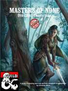 Masters of None: 0th-Level Characters