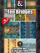 Ten Bridge Battlemaps w/Fantasy Grounds support - TTRPG Maps
