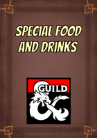 Special Food and Drinks