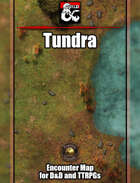 Tundra Battlemap w/Fantasy Grounds support & Foundry VTT Support