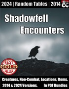 Shadowfell Encounters - Random Encounter Tables