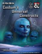 DC-POA-CBB-04 : Cossum's Universal Constructs