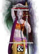 Blind Master D&D Character Build