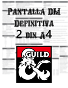 Pantalla Definitiva DM - Ultimate DM Screen (ESP)
