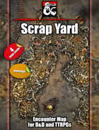 Scrap Yard - Modron burial grounds - Metal planet - 4 maps - jpg/mp4 & Fantasy Grounds .mod