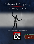 College of Puppetry: A Bard College for Bards