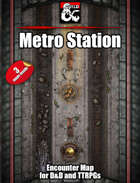 Eberron train/metro/subway station - 3 maps - jpg/mp4 & Fantasy Grounds .mod