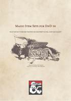 8 Unique Magic Item Sets for your DnD5e Experience