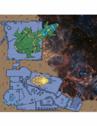 30x30 inch Asteroid Mine with grid