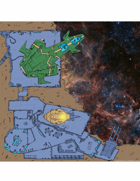 30x30 inch Astroid Mine Poster