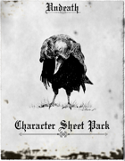 Undeath -Character Sheet Pack