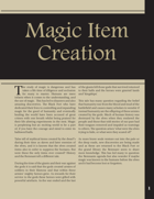 Creating Magic Items 5th ed