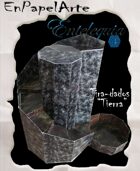 Tira-dados Cascada circular "TIERRA" (tabloide) Dice roller Circular cascade "Earth"